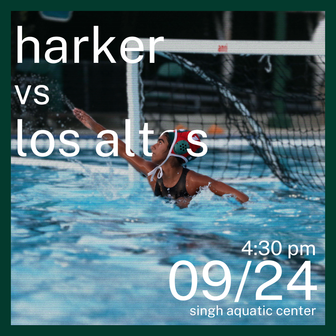 instagram post for harker water polo
