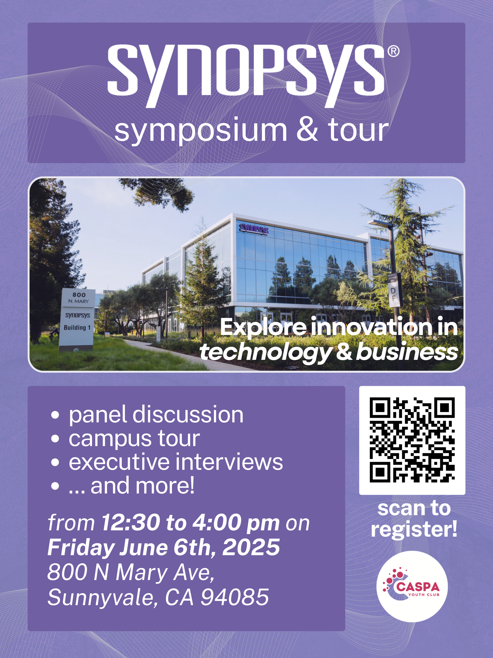 poster for cyc synopsys tour
